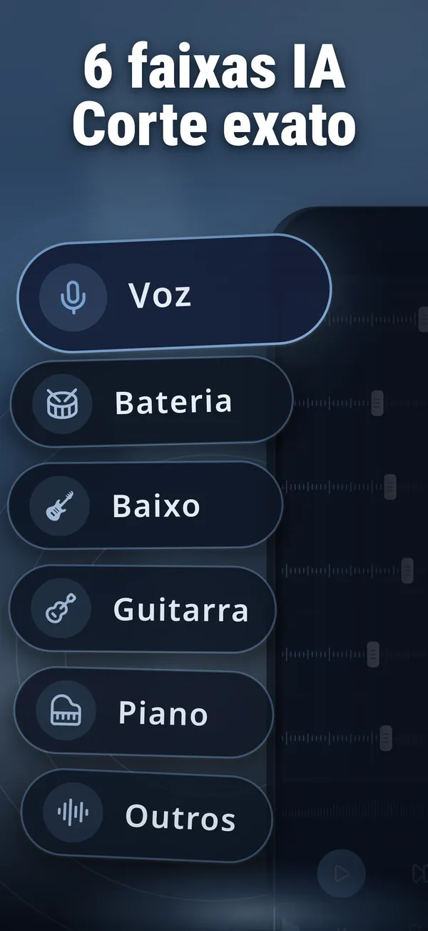 Captura de tela do Vocal Remover