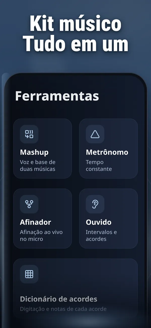 Captura de tela do Vocal Remover